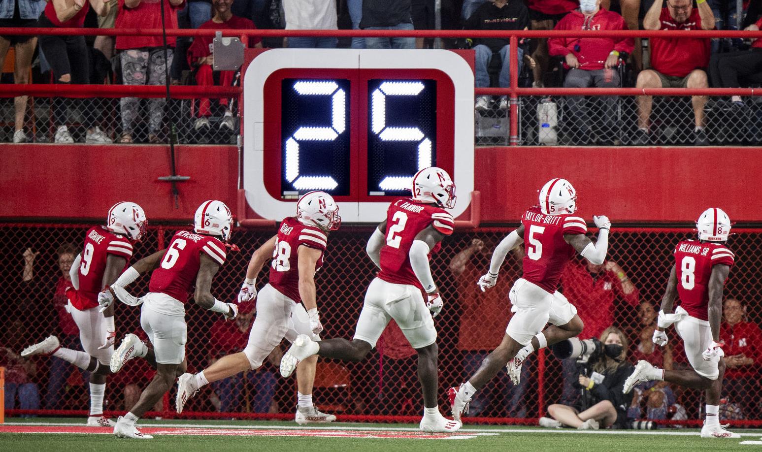 Michigan vs. Nebraska, 10.9